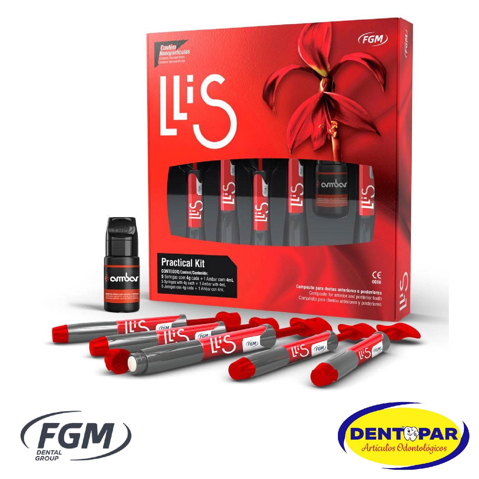 Imagen del producto Resina Llis Kit EA2, EA3, EA3.5, EB2, DA3 + Ambar