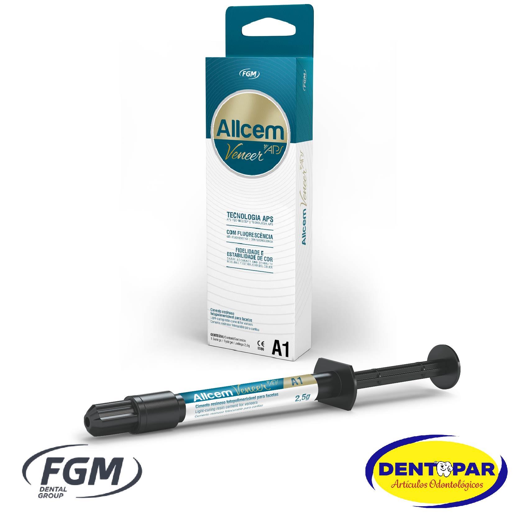 Imagen del producto Cemento Resinoso Allcem Veneer APS A1