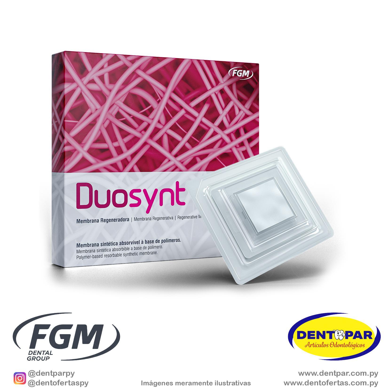 Imagen del producto Membrana sintética reabsorbible Duosynt 300µm 40mm x 40mm