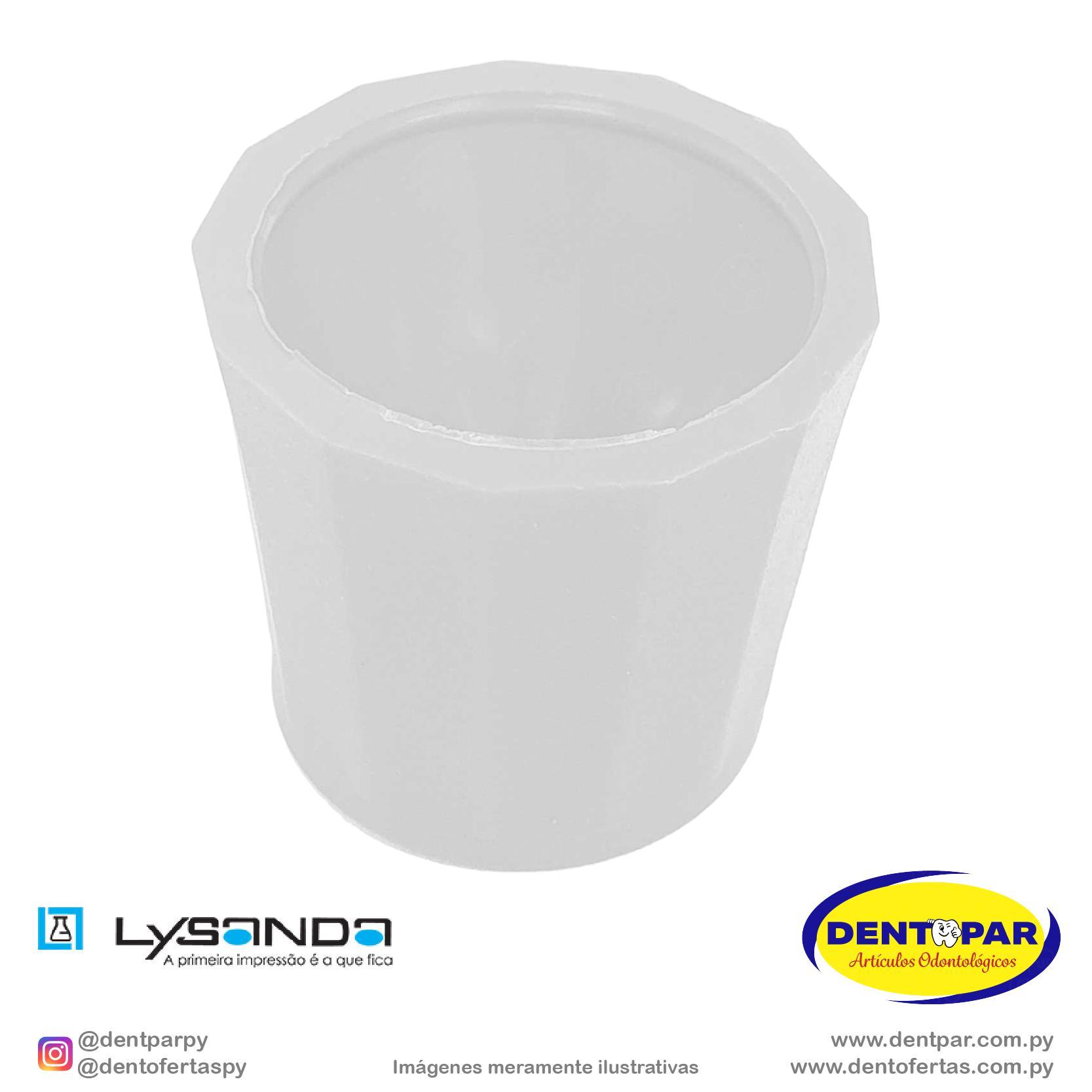 Imagen del producto Pote Dappen de Plastico Blanco