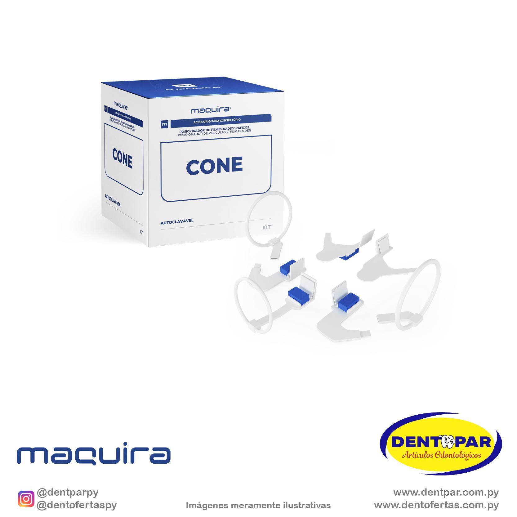 Imagen del producto Posicionador para Radiografías Cone Autoclavable Adulto