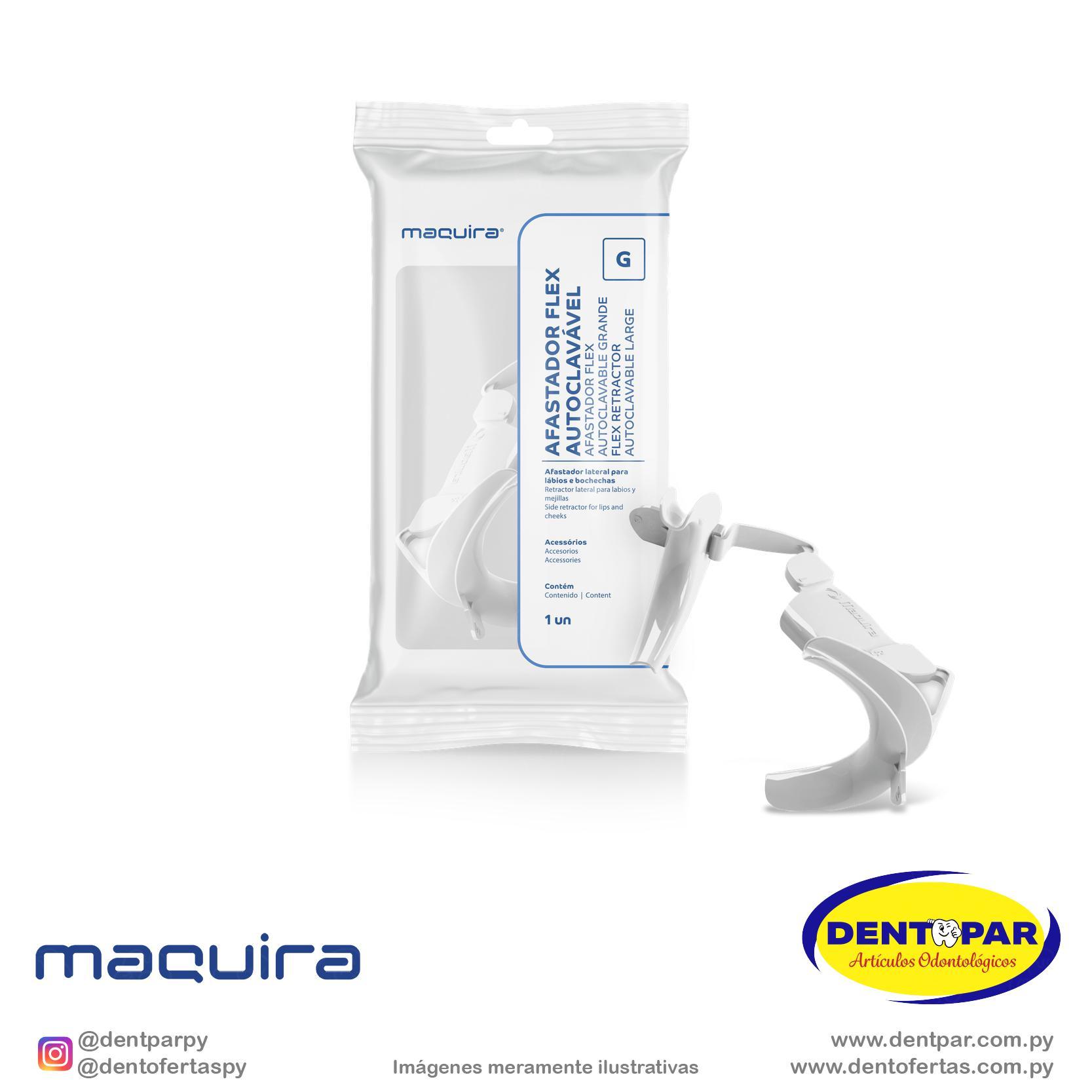 Imagen del producto Retractor Frontal Flex Medio Autoclavable
