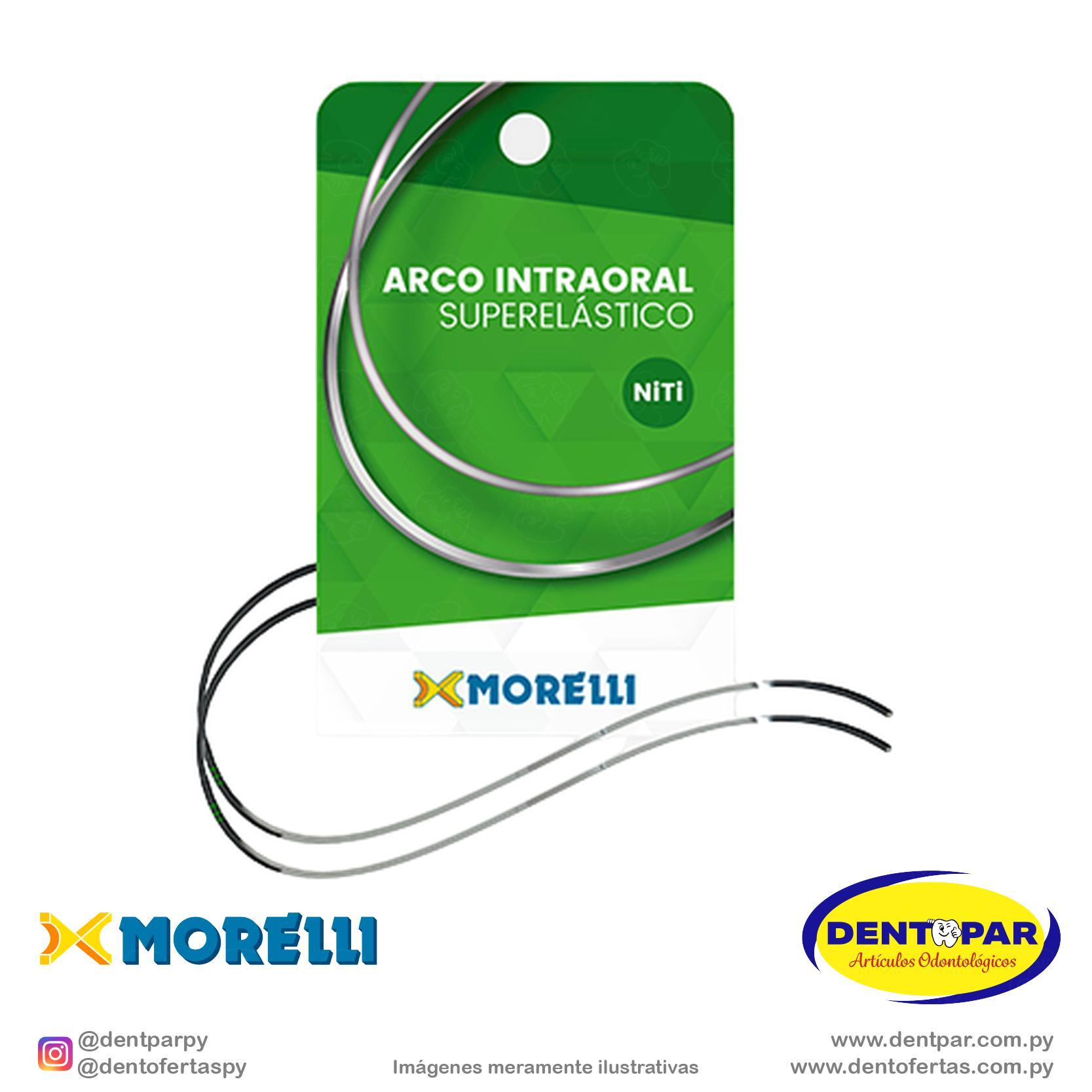 Imagen del producto Arco PF niti 016×022 Sup C/10 curva rev