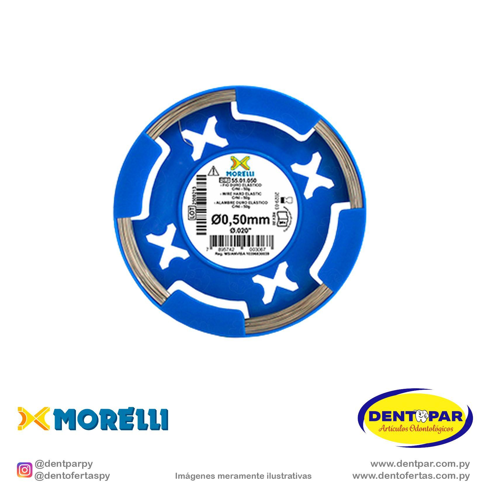 Imagen del producto Alambre de acero duro 50g .50 32m
