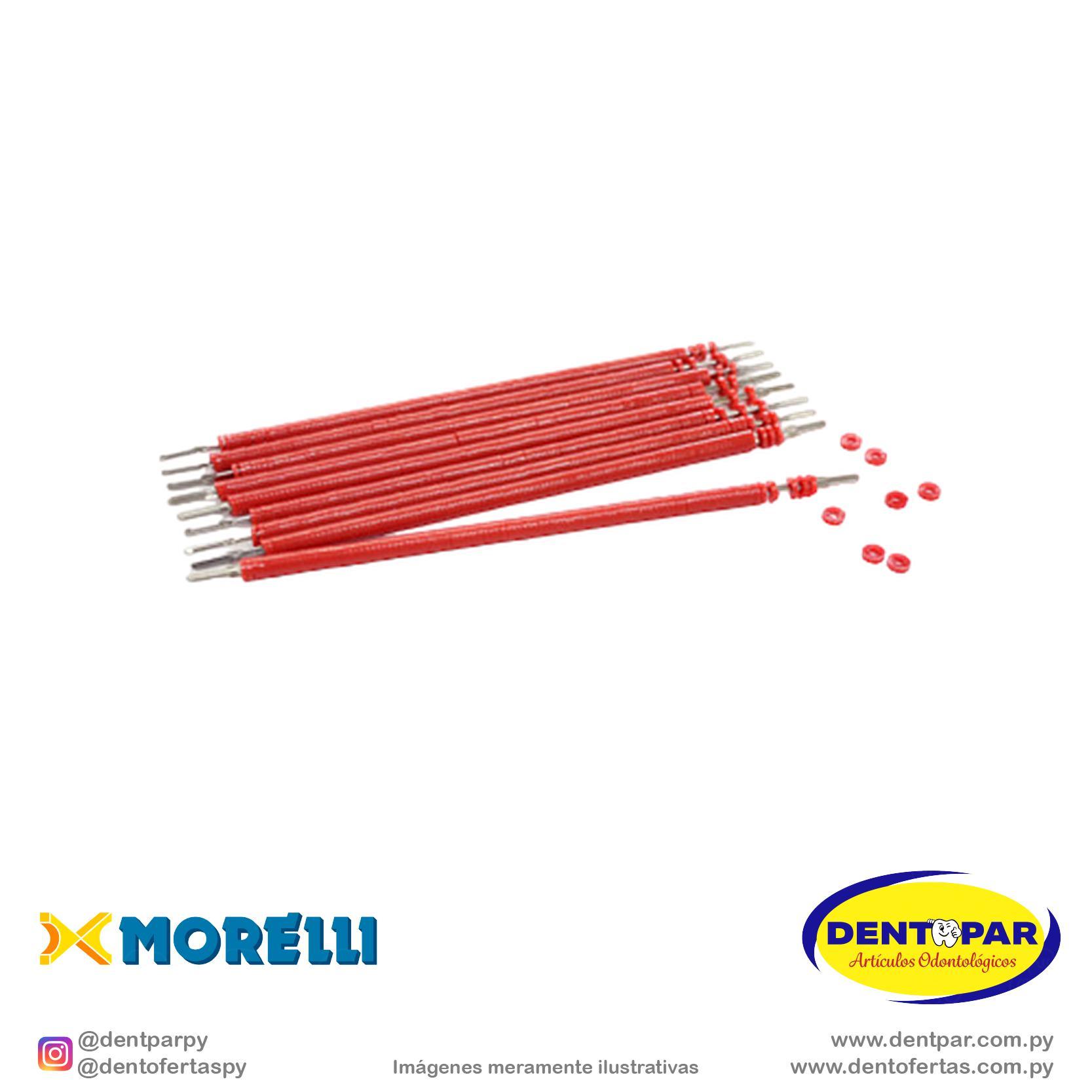 Imagen del producto Elastic baston .120 C/1000 rojo