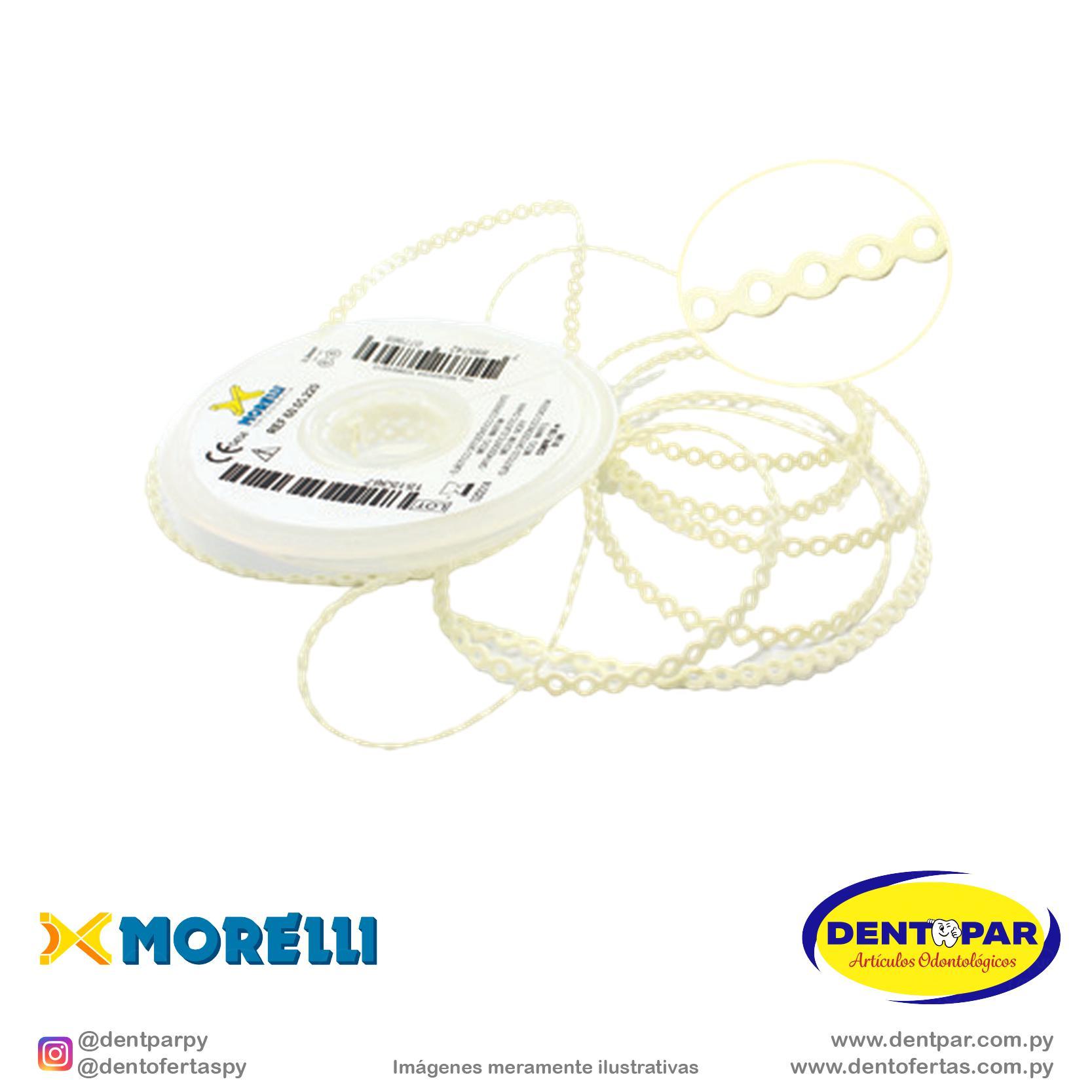 Imagen del producto Elastic cadena medio marfil 1.5mm