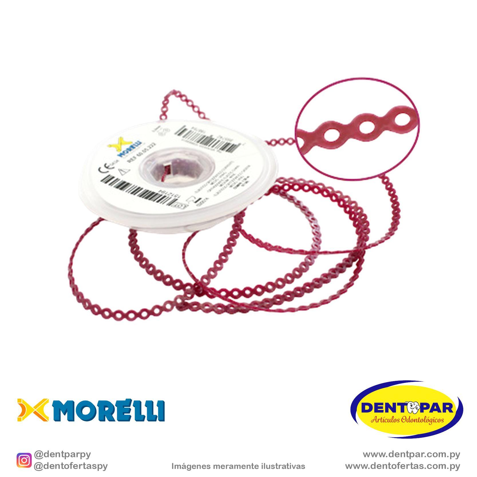 Imagen del producto Elastic cadena medio granate 1.5m