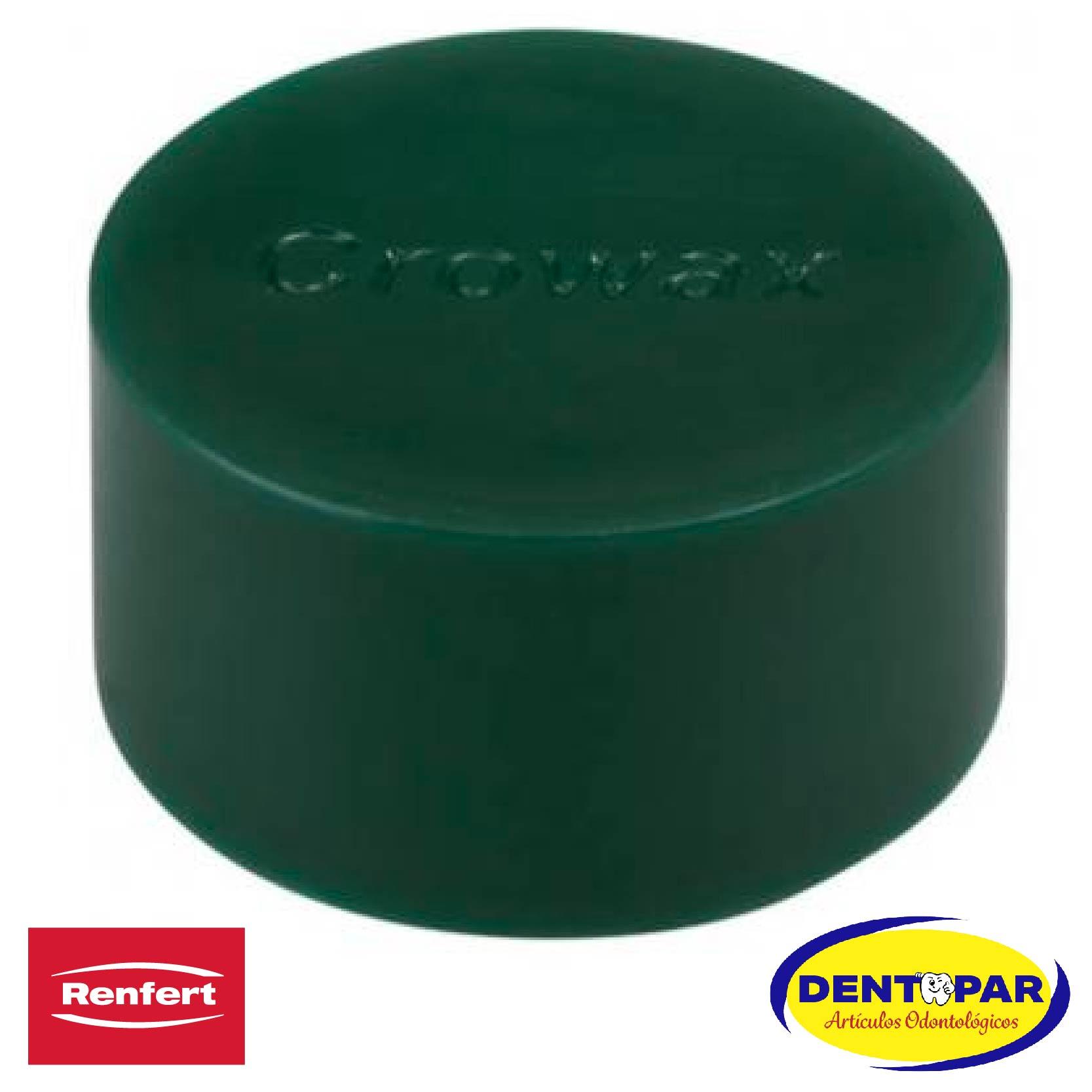Imagen del producto Cera Crowax Dura Verde Transparente 100g
